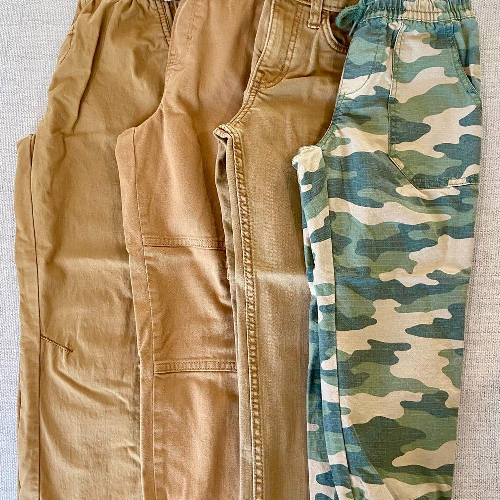 Carter's Tan and Camouflage Kids Bottoms
